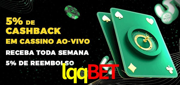 Promoções do cassino ao Vivo lqqbet